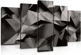 Vászonkép 100x60 Geometria absztrakt beton textúra minimalizmus forma művészet