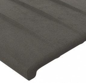 2 db sötétszürke bársony fejtámla 72 x 5 x 78/88 cm