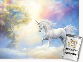 Fotótapéta Lányoknak Gyerekeknek Unikornis Ég Tapéta Flizelina 150x105