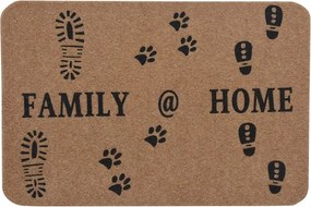 Lábtörlő cipőhöz 40x60 textil Tebar Family Home