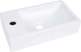 vidaXL fehér SMC mosdókagyló 400 x 220 x 90 mm