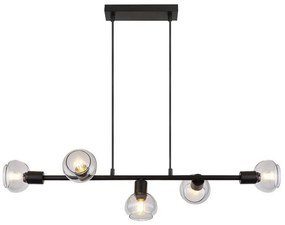 Rabalux 3297 - Csillár zsinóron SULLIVAN 5xE14/40W/230V