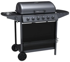 Tepro 3309 Hampton gázgrill, 6 égő, 123 x 55 x 98cm