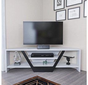 TV asztal/Szekrény Sarra (fehér + fekete)  . 1102563