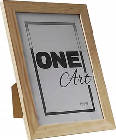 Fa képkeret nyers fenyő 15x21 Decoupage