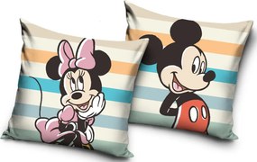 Disney Minnie, Mickey Journey párna, díszpárna 40x40 cm