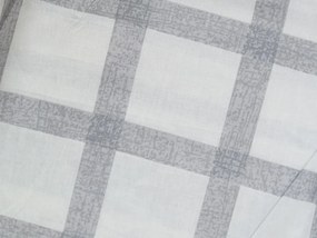 Renforcé pamut ágynemű LINKY szürke Ágyneműhuzat mérete: 70 x 90 cm | 140 x 220 cm