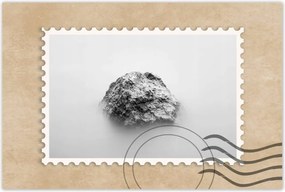 Poszterek 90x60 Fekete-fehér Szikla