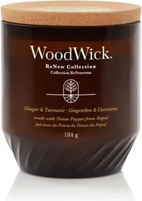 Közepes gyertya Ginger &amp; Tumeric Renew WoodWick