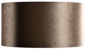 Bársony lámpabúra barna, arany belsejével 50/50/25