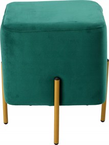 Négyzet alakú puff lábakon 35 x 35 x 40 cm