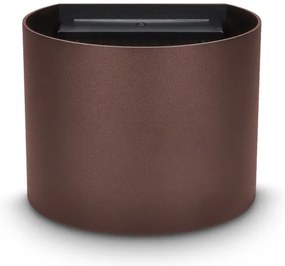 Brilagi - LED kültéri fali lámpatest RONDO LED/6W/230V barna IP54