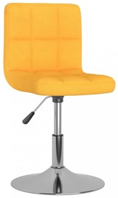 sárga szövet forgó bárszék