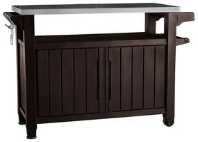 Tárolóasztal grillezéshez 134x52 cm Unity – Keter