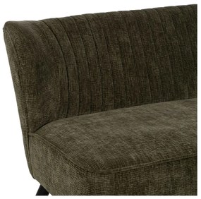 Zöld zsenília kanapé 134 cm Glam – Ixia