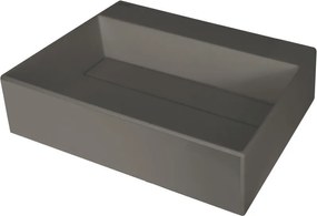 Correo mosdó 50x40, metál antracit