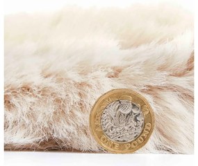 Krémszínű szőnyeg 60x120 cm Super Teddy – Think Rugs