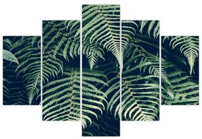 A páfrány levelek képe (150x105 cm)