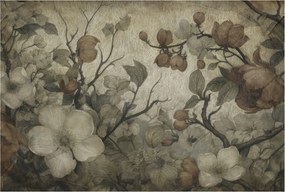 Dekoratív fotótapéta falra Könnyű összeszerelés Virágos szépség 104x70 Ragasztó