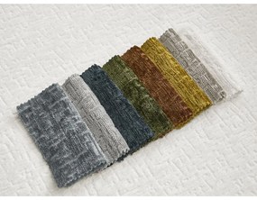 Fehér zsenília kinyitható kanapé 228 cm Neyo – Bobochic Paris