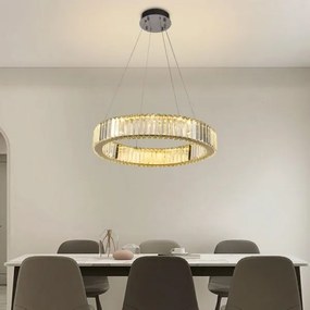 LED állítható fényerejű csillár kábellel LED/40W/230V 3000-6500K króm, DO