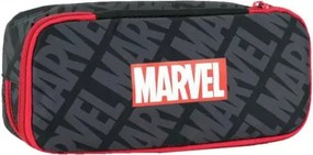 Marvel Black 2 rekeszes tolltartó 26 cm