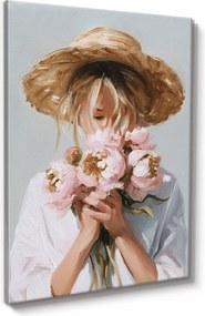 Kép kézzel festett részletekkel 70x100 cm Estelle – Styler