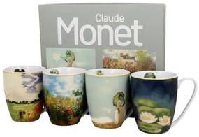 Gustav Klimt 4 db-os klasszikus bögrekészlet - C.monet cm