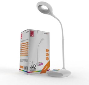 Avide LED Asztali Lámpa RGB Fehér 4W