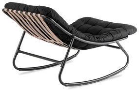 Hintafotel Fekete Párnával. AURORA