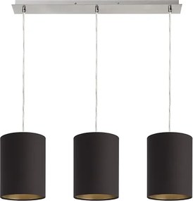 RENDL MORE 60 mennyezeti függőlámpa alap matt nikkel 230V LED E27 3x15W