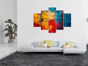 Kép - Absztrakt elektromos vezetékek (150x105 cm)