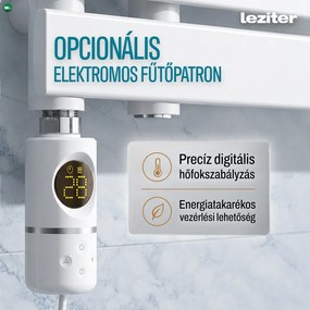 Solaro Design törölközőszárító radiátor 1600x600 mm fehér