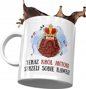 Bögre Antal Barát Kolléga Ajándék Nyomtatott Fotóval