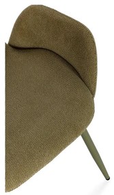 Zöld kárpitozott étkezőfotel szett 2 db-os Ansu – Marckeric