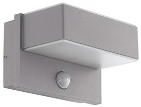 Eglo 97159 - LED érzékelős kültéri fali lámpa AZZINANO 2xLED/5,6W/230V