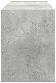 cipőtartó állvány egymásra rakható beton szürke 89,5x30x40 cm