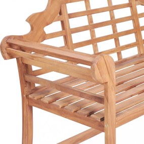 tömör tíkfa kerti pad 127 x 58,5 x 92,5 cm