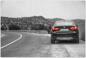 Poszterek 155x105 Bmw fekete X6