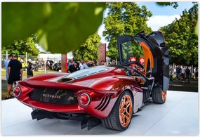Poszterek 200x135 Detomaso Autó