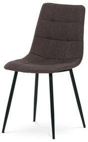Scaun din tesatura maro inchis DCL-974