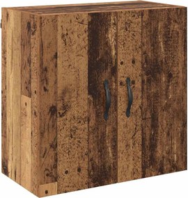 vidaXL Fali szekrény Falra szerelhető Öreg fa 60 x 31 x 60 cm Faanyag