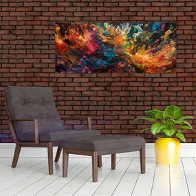 Kép - Színes absztrakció II. (120x50 cm)