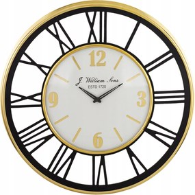 Falióra fehér fekete arany glamour J. William Loyd Collection