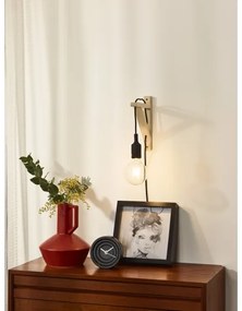 Lucide 08208/01/30 - Fali lámpa FIX WALL 1xE27/60W/230V fekete