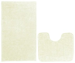 AmeliaHome Bati fürdőszobai kilépő szett, fehér, 2 db, 50 x 80 cm, 40 x 50 cm