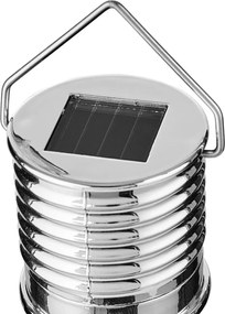 SUNLIGHT napelemes villanykörte akasztóval pink