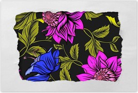 Poszterek 120x80 Virágok Levelek