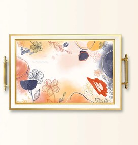 Üveg tálca, 38×24 cm – TPB9795