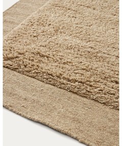 Bézs gyapjú szőnyeg 160x230 cm Marely – Kave Home